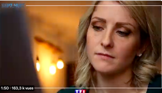 Capture d'écran TF1, Sept à Huit