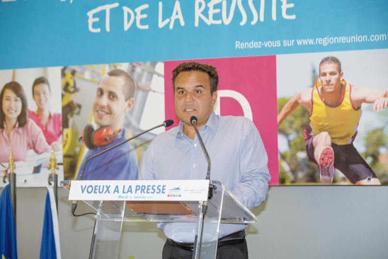 Didier Robert, président de la Région Réunion