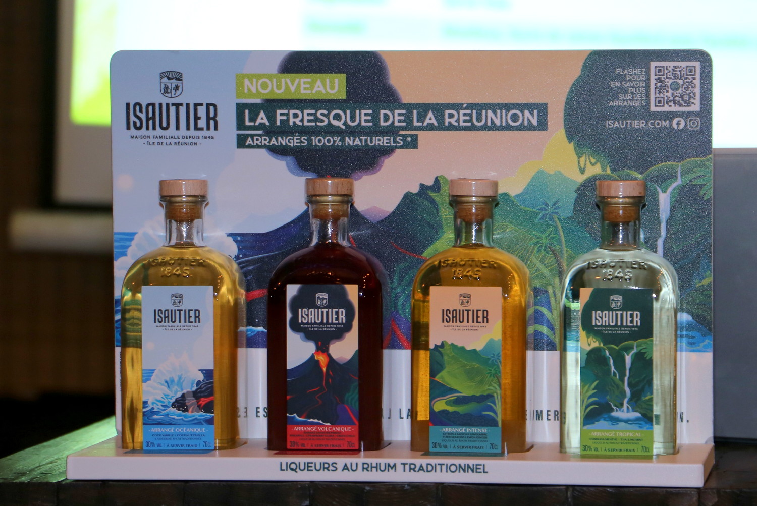 La Fresque de La Réunion, nouvelle gamme d'Arrangés Isautier 100% naturels  - Leader Réunion