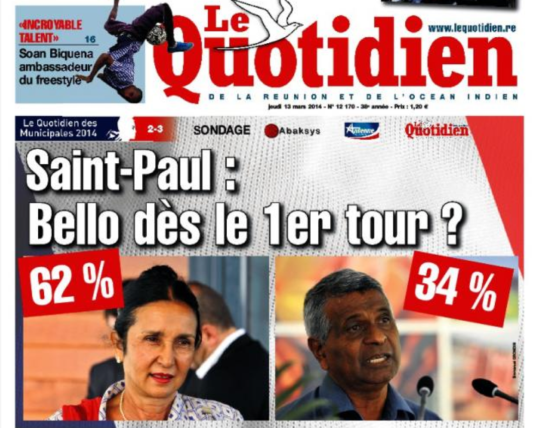 Municipales: les sondages bidon!