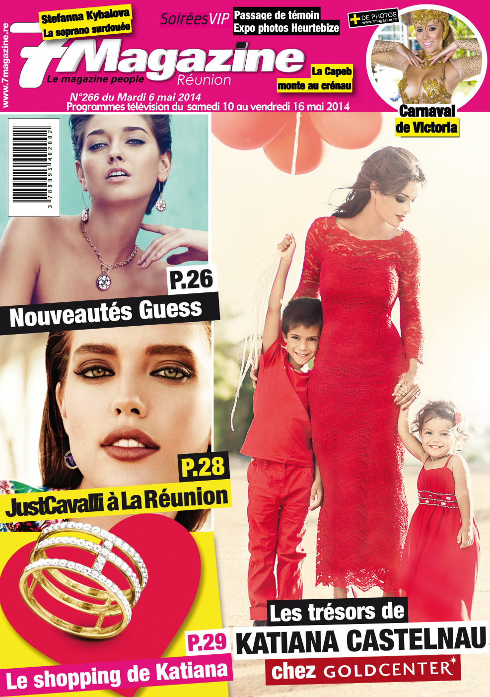 A la Une de cette semaine : Katiana Castelneau et ses enfants