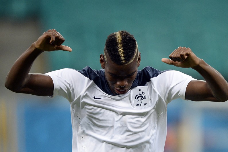 Une coupe pour le moins originale pour le Français Pal Pogba.