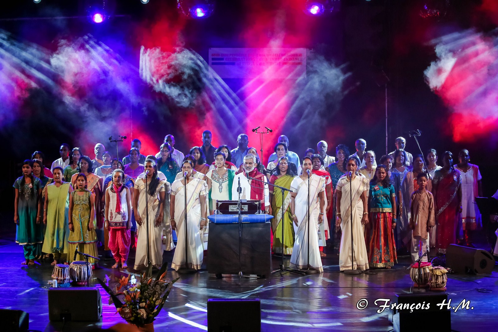 Anniversaire au Téat de Saint-Gilles - L'Inde fête son indépendance