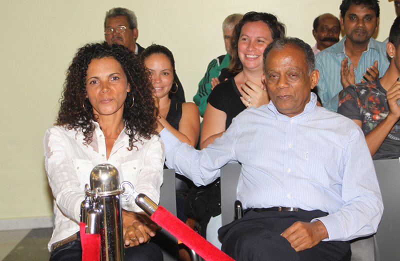 Une nombreuse assistance au sein de laquelle se trouvaient Gilbert Annette et l'épouse de Gérald Maillot