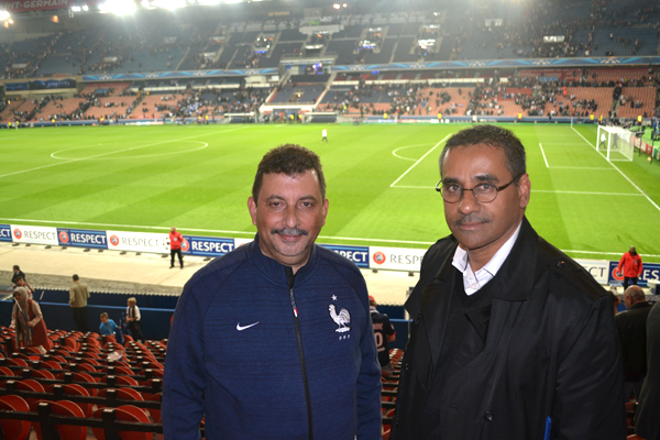 Patrick Lebreton et Zacharia Omarjee