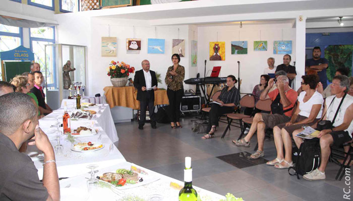 Claudette Grondin et Jean-Maurice Maillot de l'Office de Tourisme de Cilaos, sont les piliers de l'organisation du concours