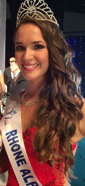 Miss Rhône-Alpes - Aurore Thibaud - 20 ans