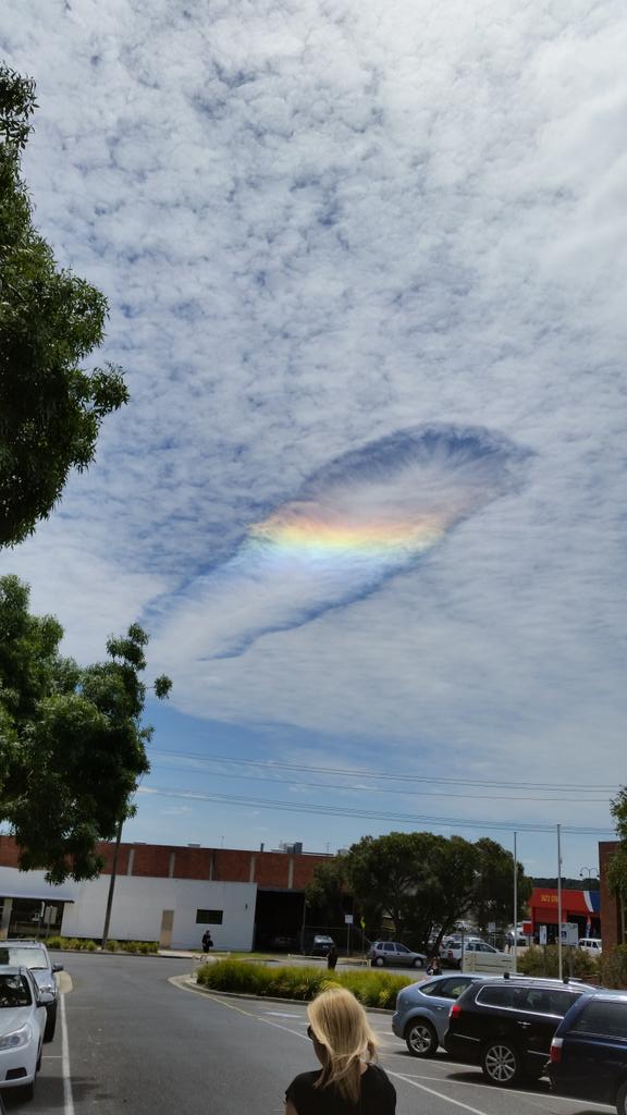 Le trou de Virga stupéfie les Australiens