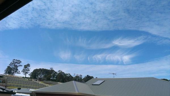 Le trou de Virga stupéfie les Australiens