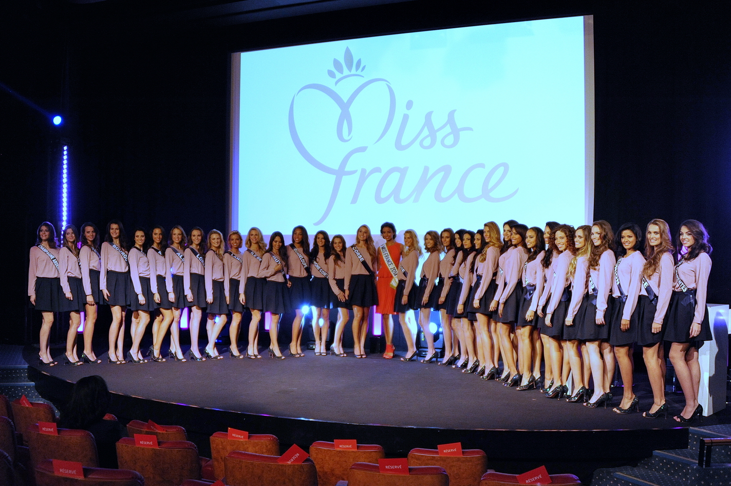 Miss France 2015 <br>Les 33 Miss font leur cinéma!