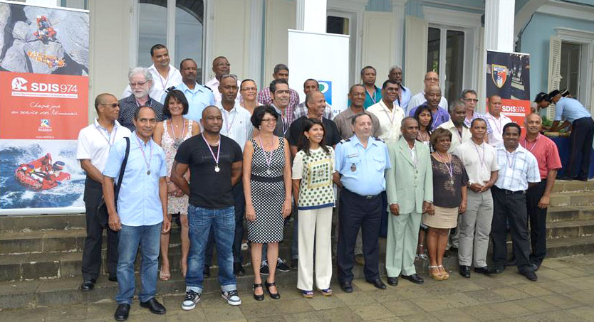 34 médaillés au SDIS 974