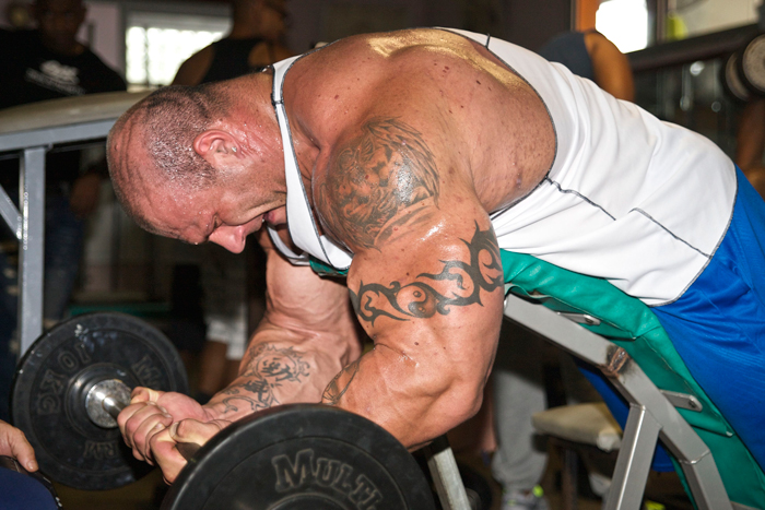 Morgan Aste <br>1,92 m, 154 kg de muscles, 62 cm de tour de bras! 