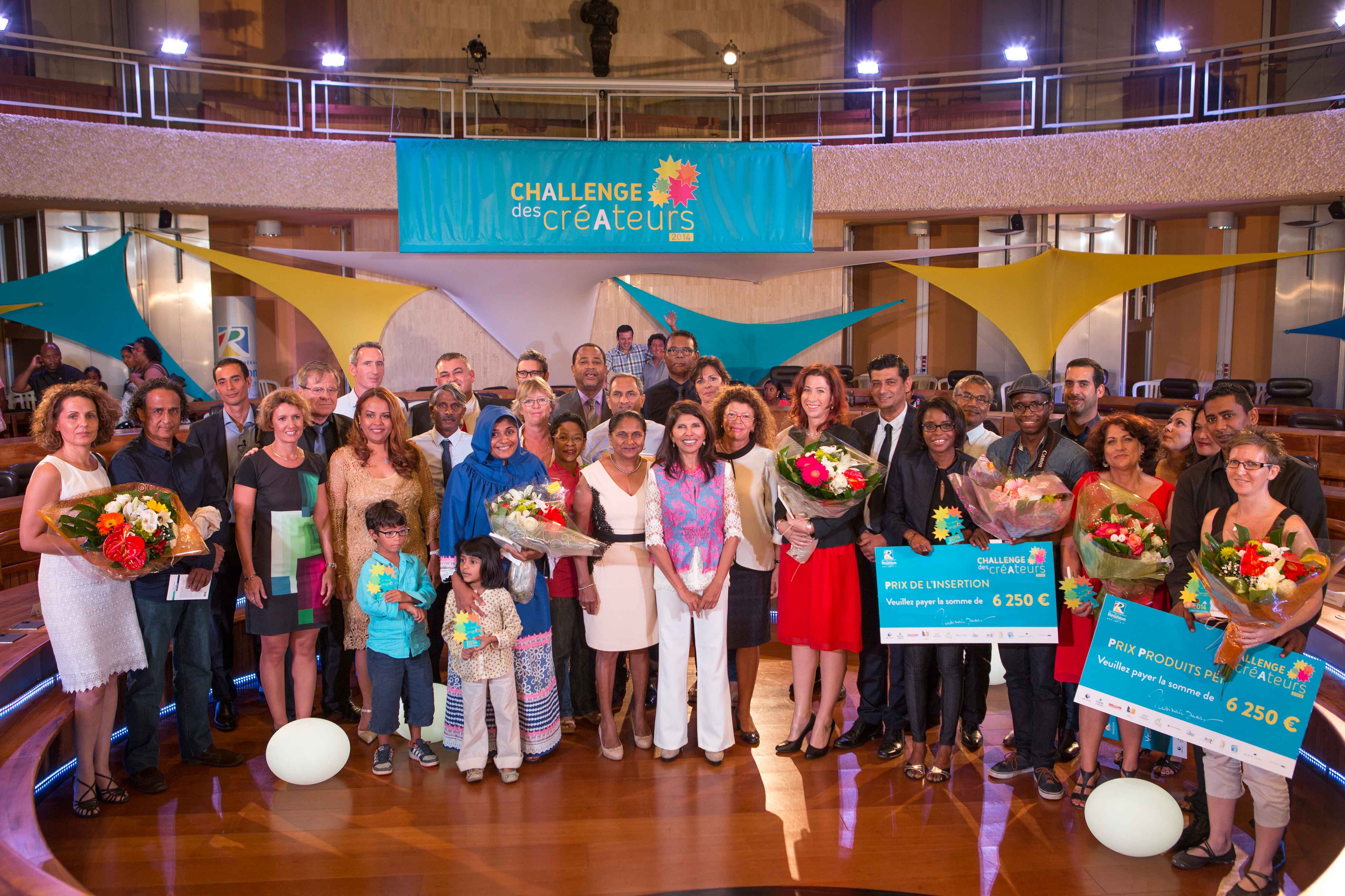 Les 6 lauréats du Challenge des Créateurs 2