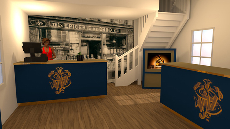 Rez-de-chaussée de La Maison Walker