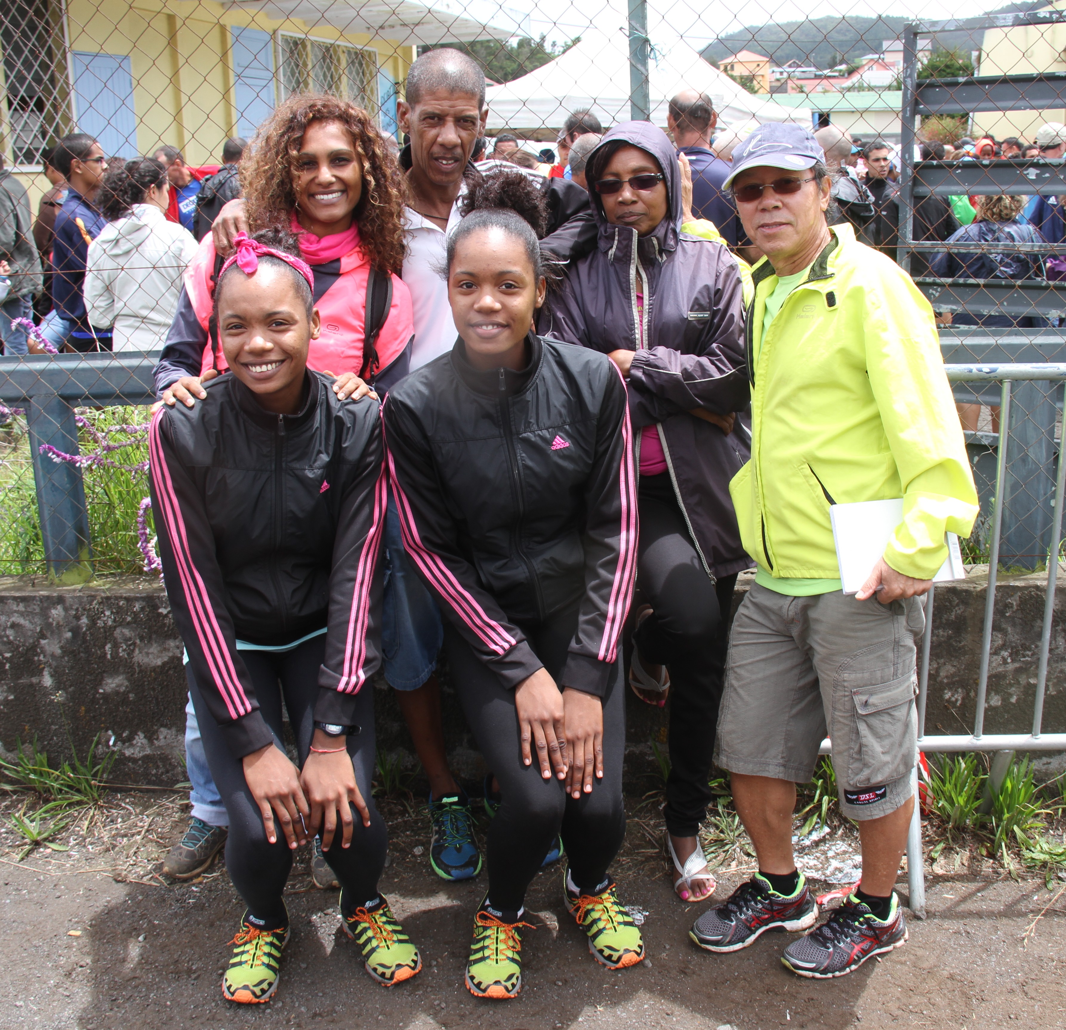 Des athlètes de Rodrigues étaient venues qu'en tant que spectatrices. Avec cependant une forte envie de courir...