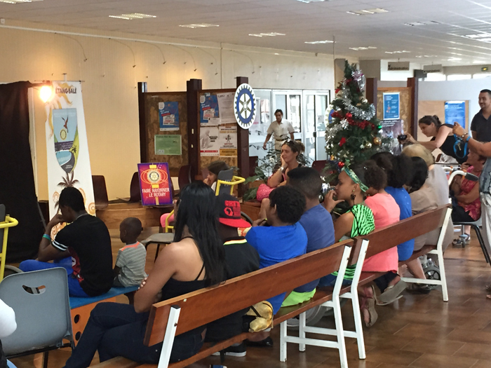 Le Rotary-Club a fêté Noël à l’hôpital