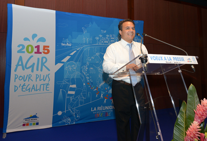Didier Robert, président de la Région, n’a pas manqué de fustiger la Ministre George Pau-Langevin, actuellement en visite dans l’île