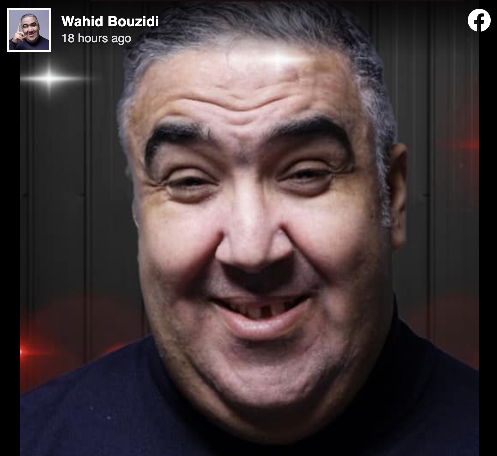 Wahid Bouzidi s'éteint à 45 ans des suites d'un AVC