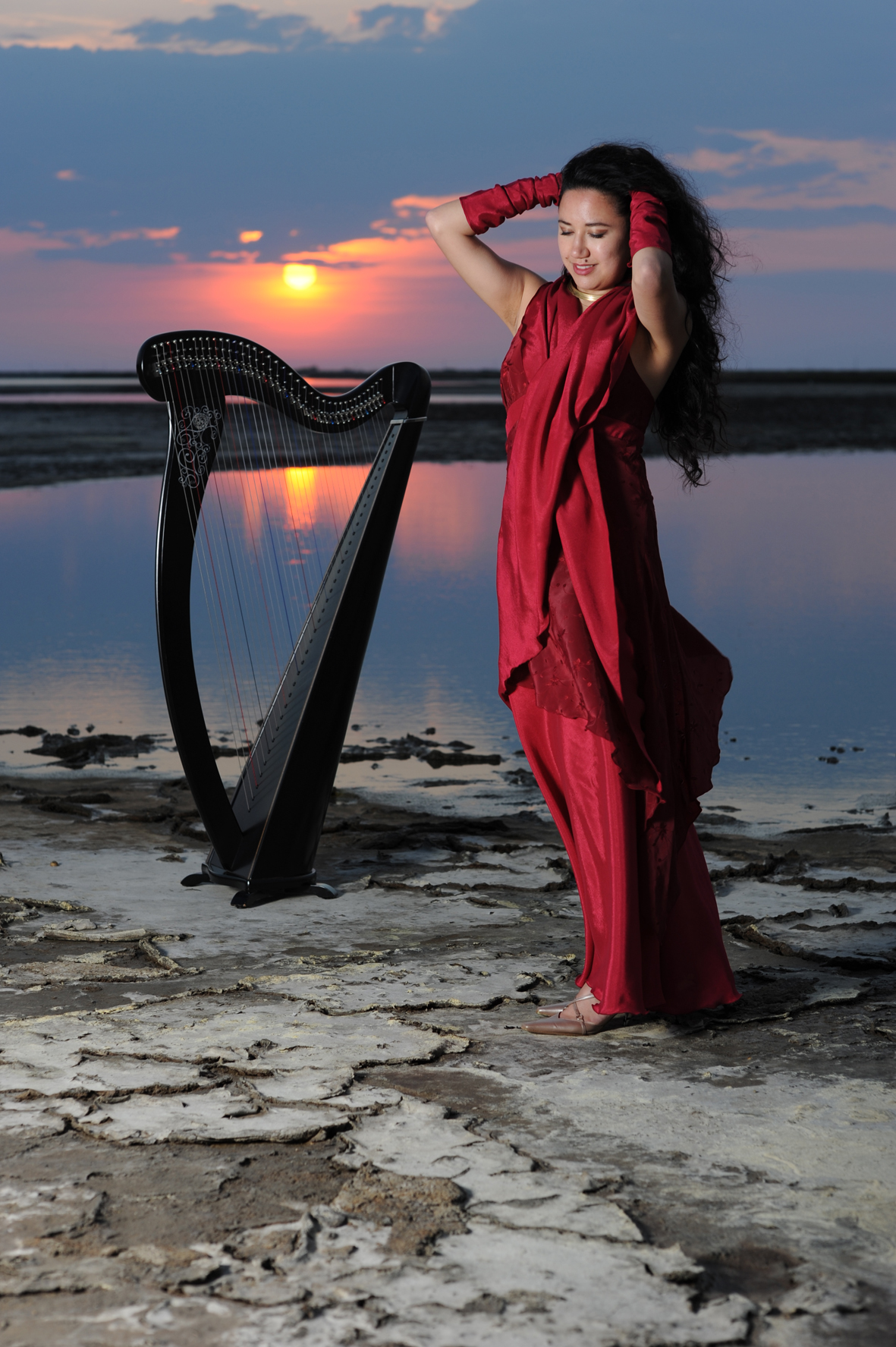 Ameylia Saad<br>Une harpiste de talent en concert