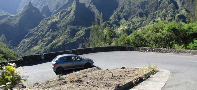 Fin des travaux de purge sur la route de Cilaos