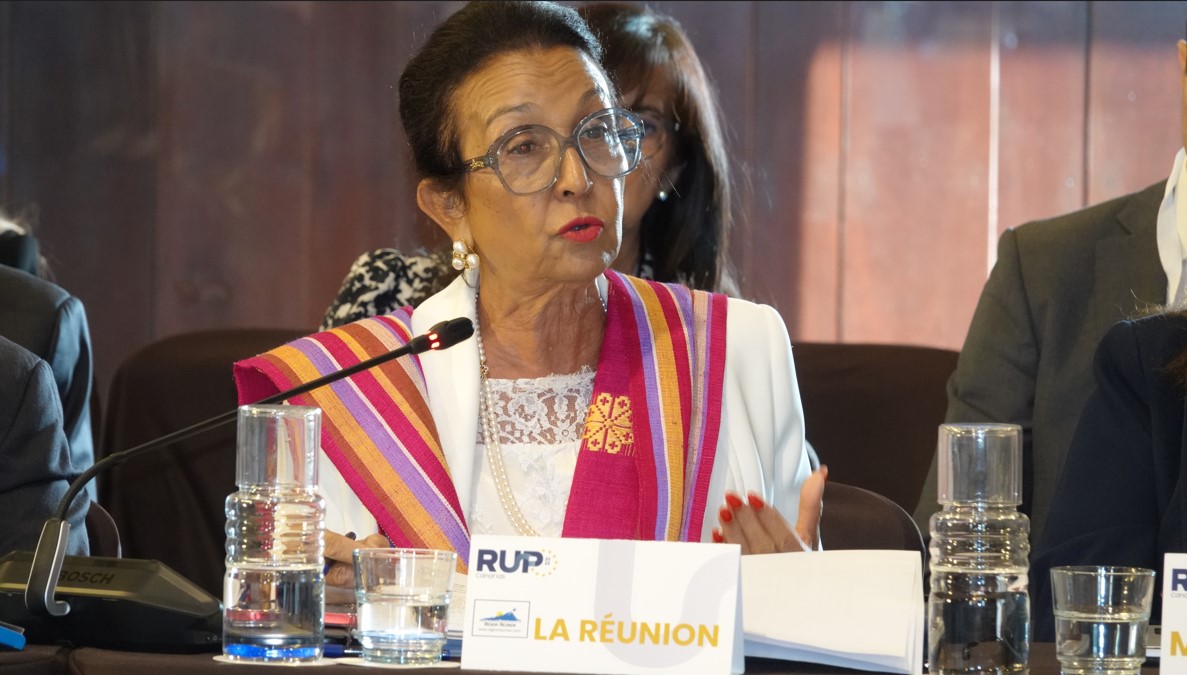 La Présidente de Région, Huguette Bello, prend la présidence de la Conférence des Régions Ultrapériphériques
