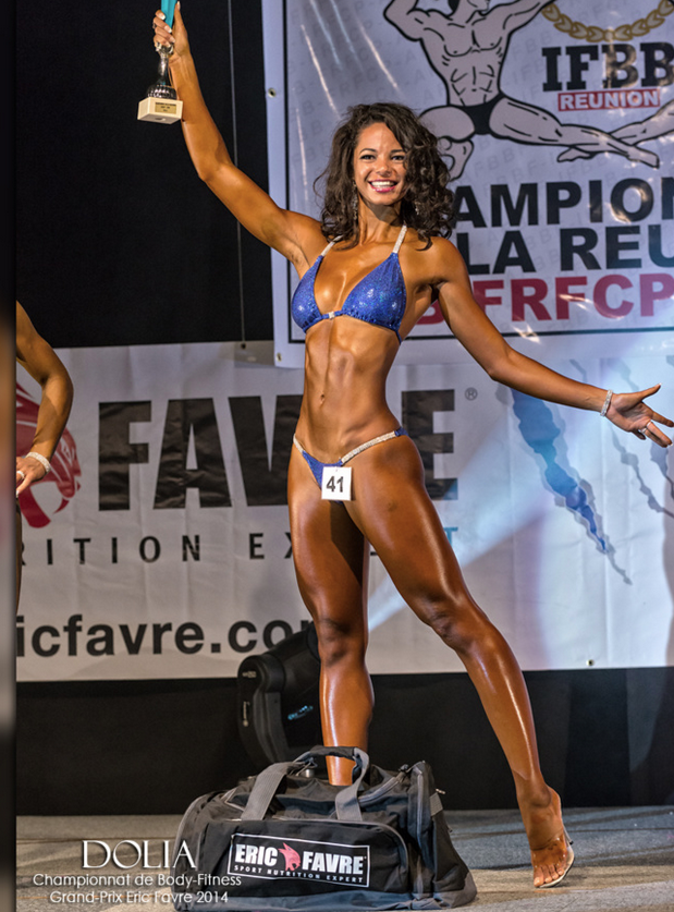 De Miss Réunion au titre de Championne de France de Fitness et de bodybuilding