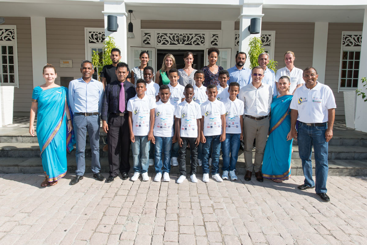 Avec les partenaires de cette opération au LUX de Saint-Gilles