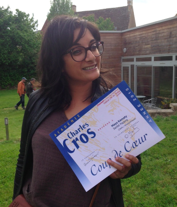 Maya Kamaty, à juste titre fière de cette reconnaissance