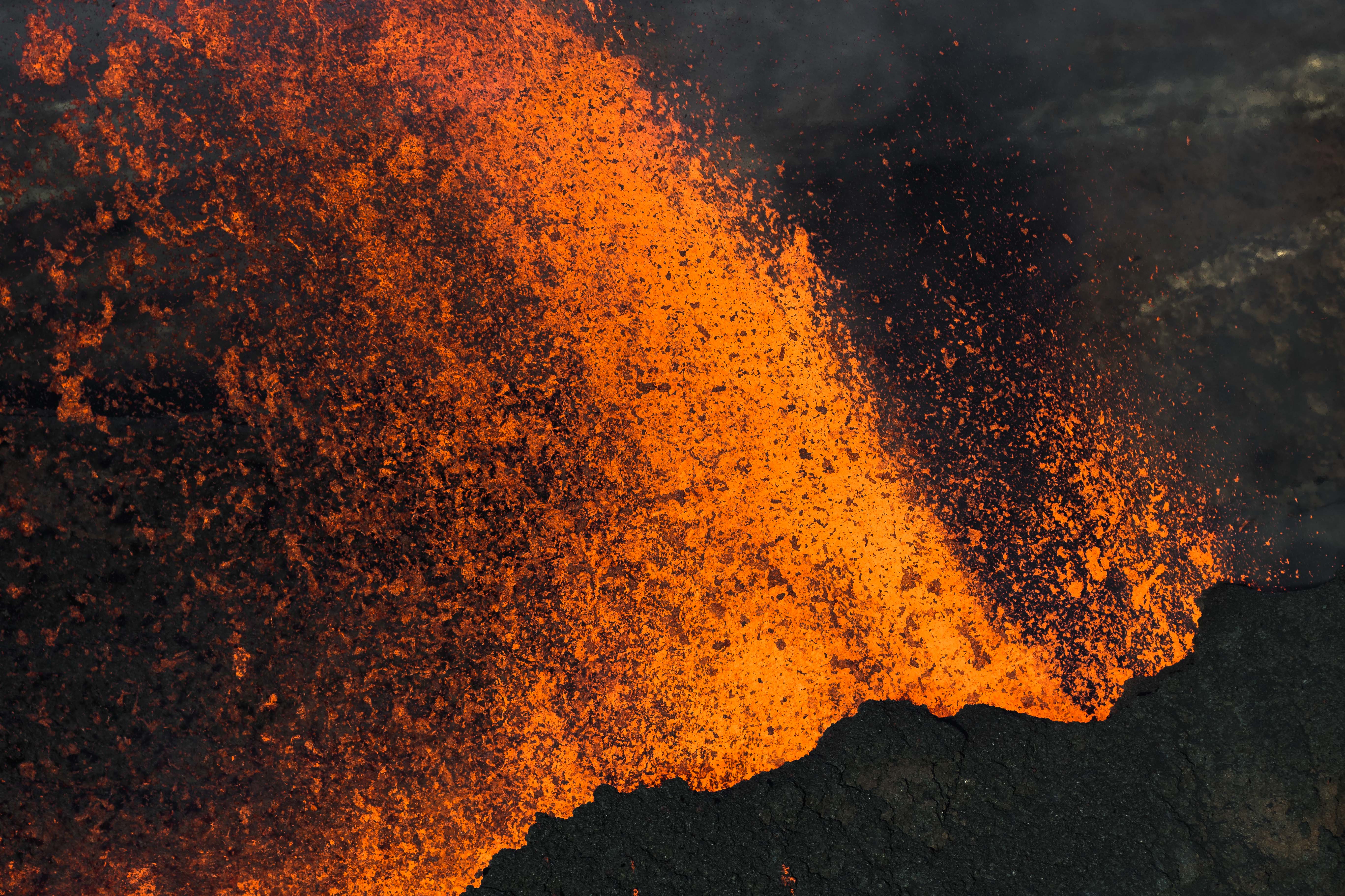 Le Piton de la Fournaise mai 2015: un spectacle époustouflant