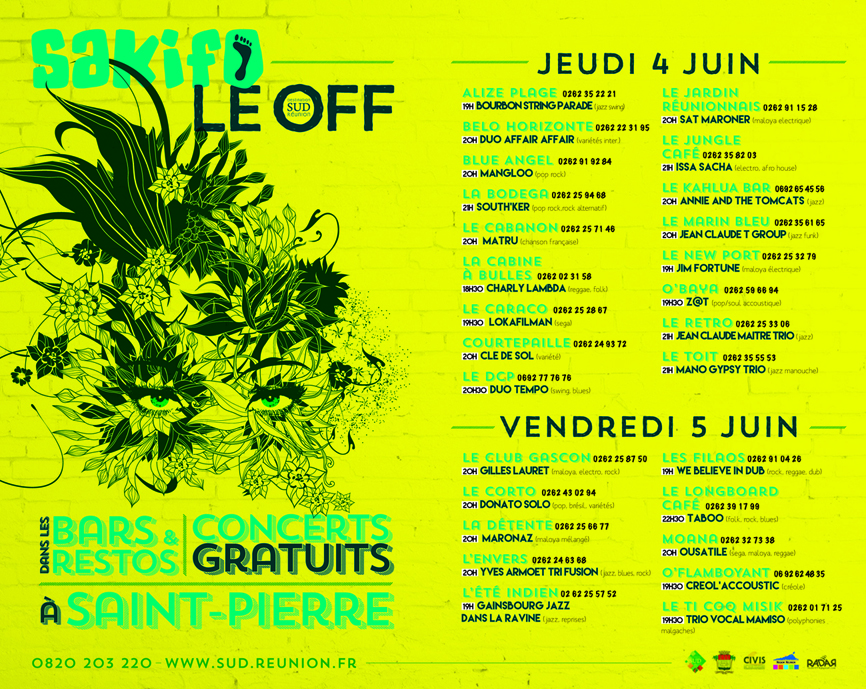 Le Sakifo Off<br>A toutes les sauces