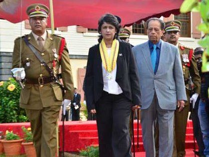 Ameena Gurib-Fakim<br>Intronisée présidente de l'île Maurice