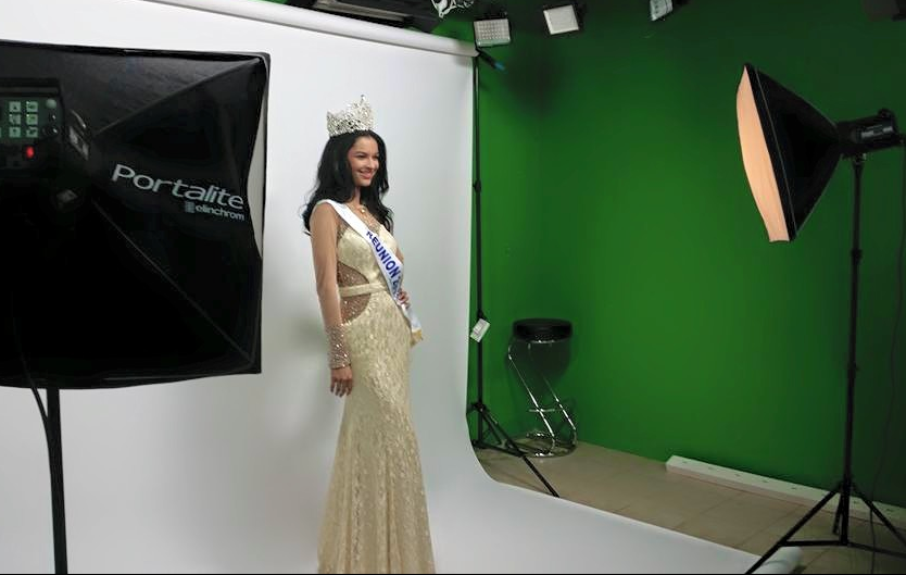 Séance de photos officielles pour Miss Réunion et ses dauphines