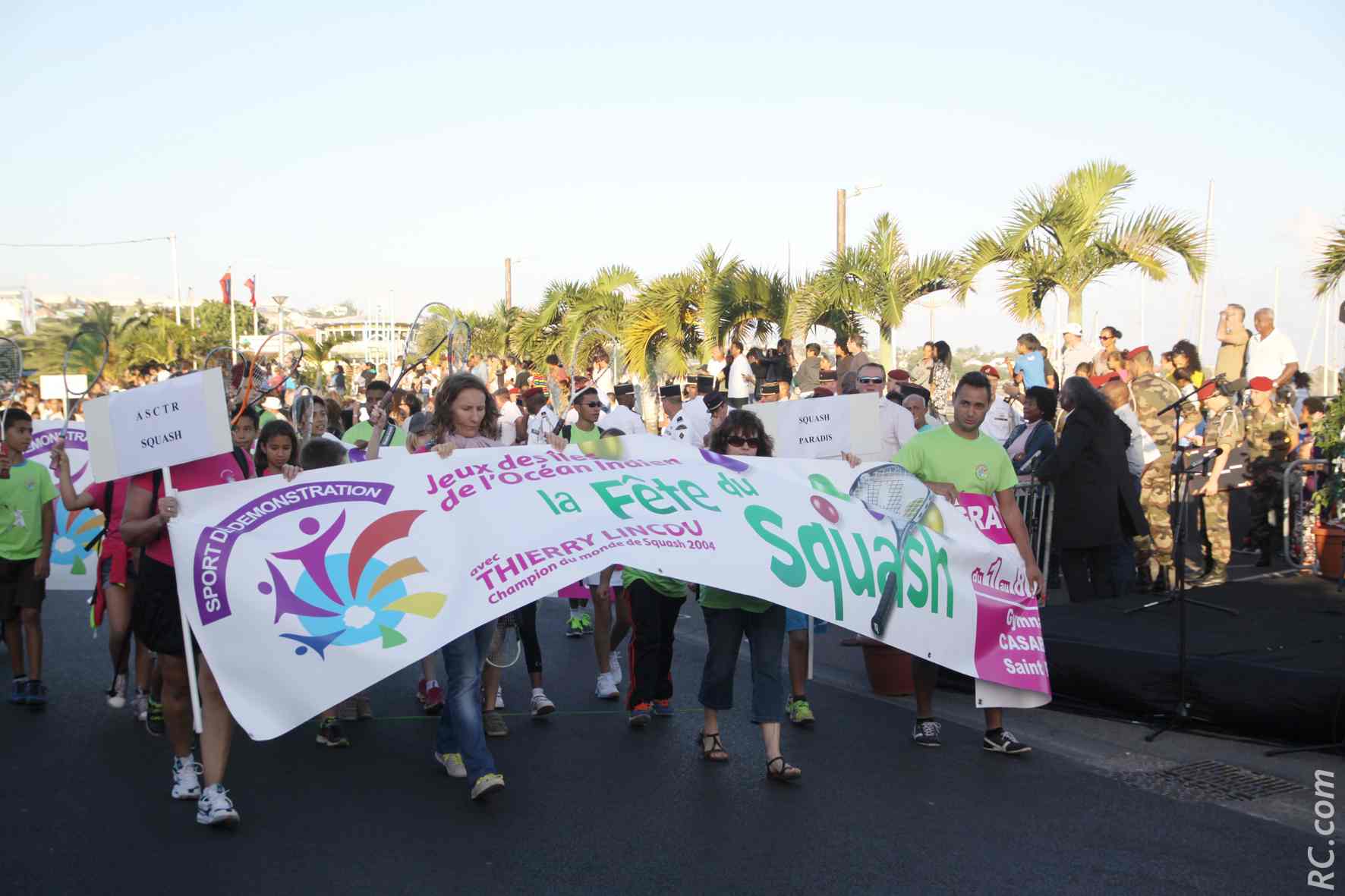 Le squash sera en démonstration lors des JIOI 201