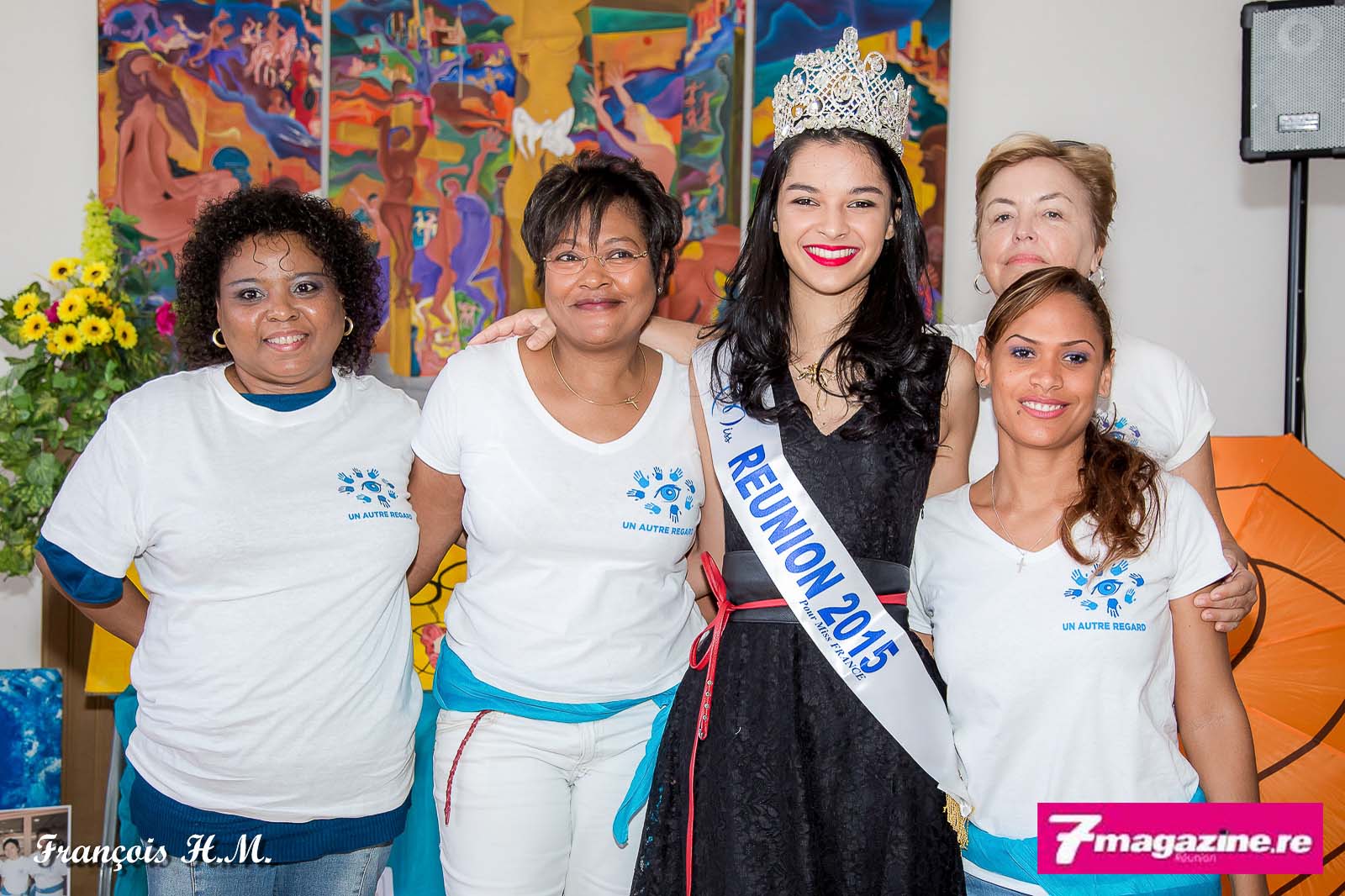Miss Réunion soutient les malades du cancer