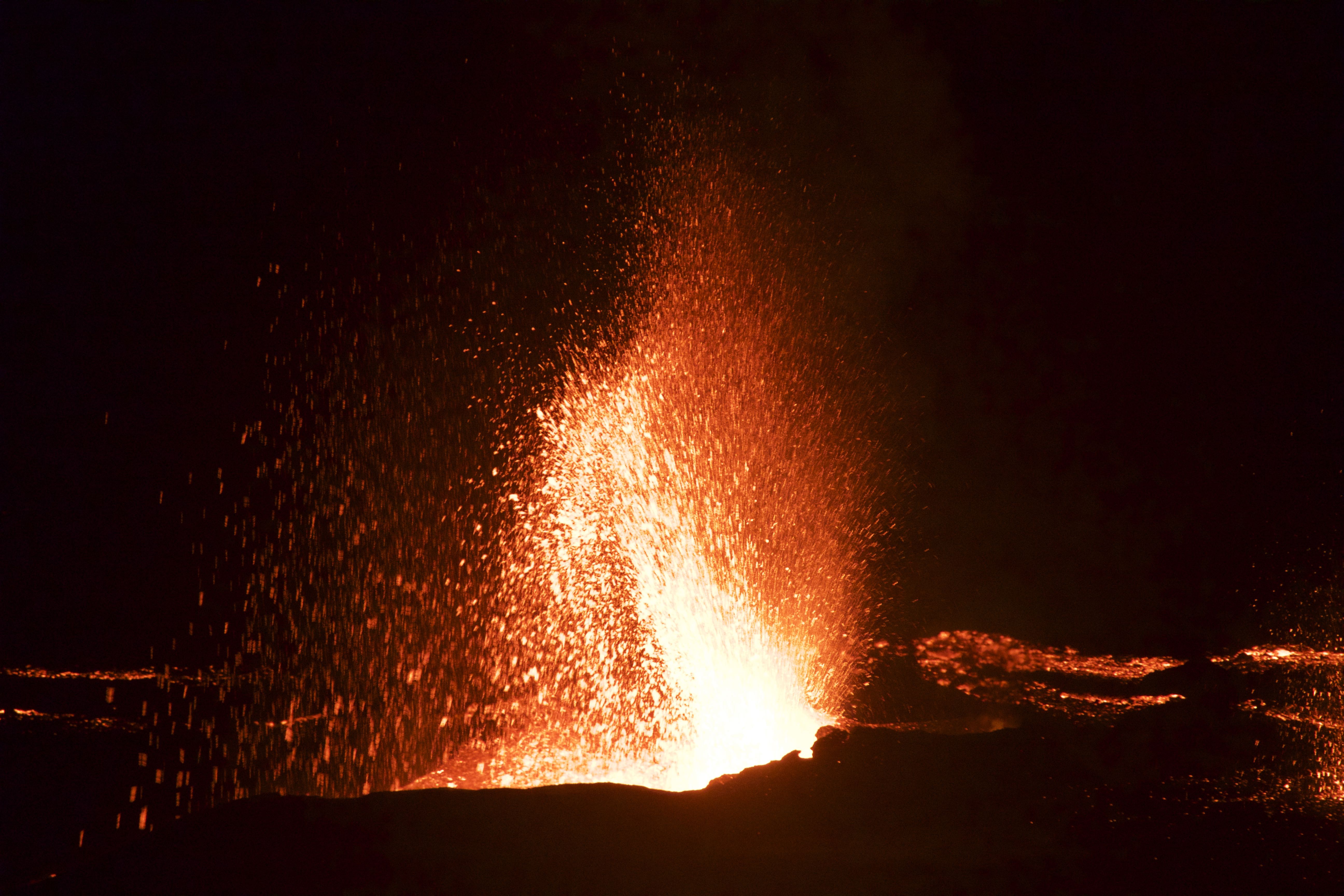 Le volcan époustouflant mais...