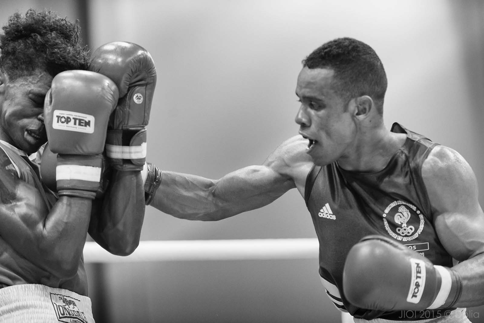 Jeux des Iles<br> Encore de belles images de boxe!