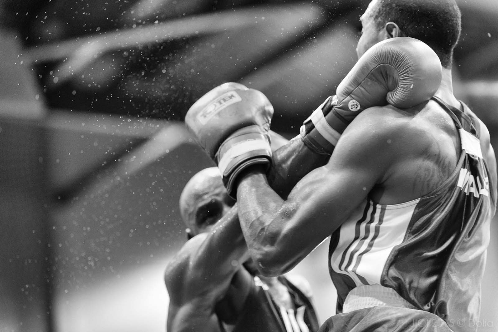 Jeux des Iles<br> Encore de belles images de boxe!