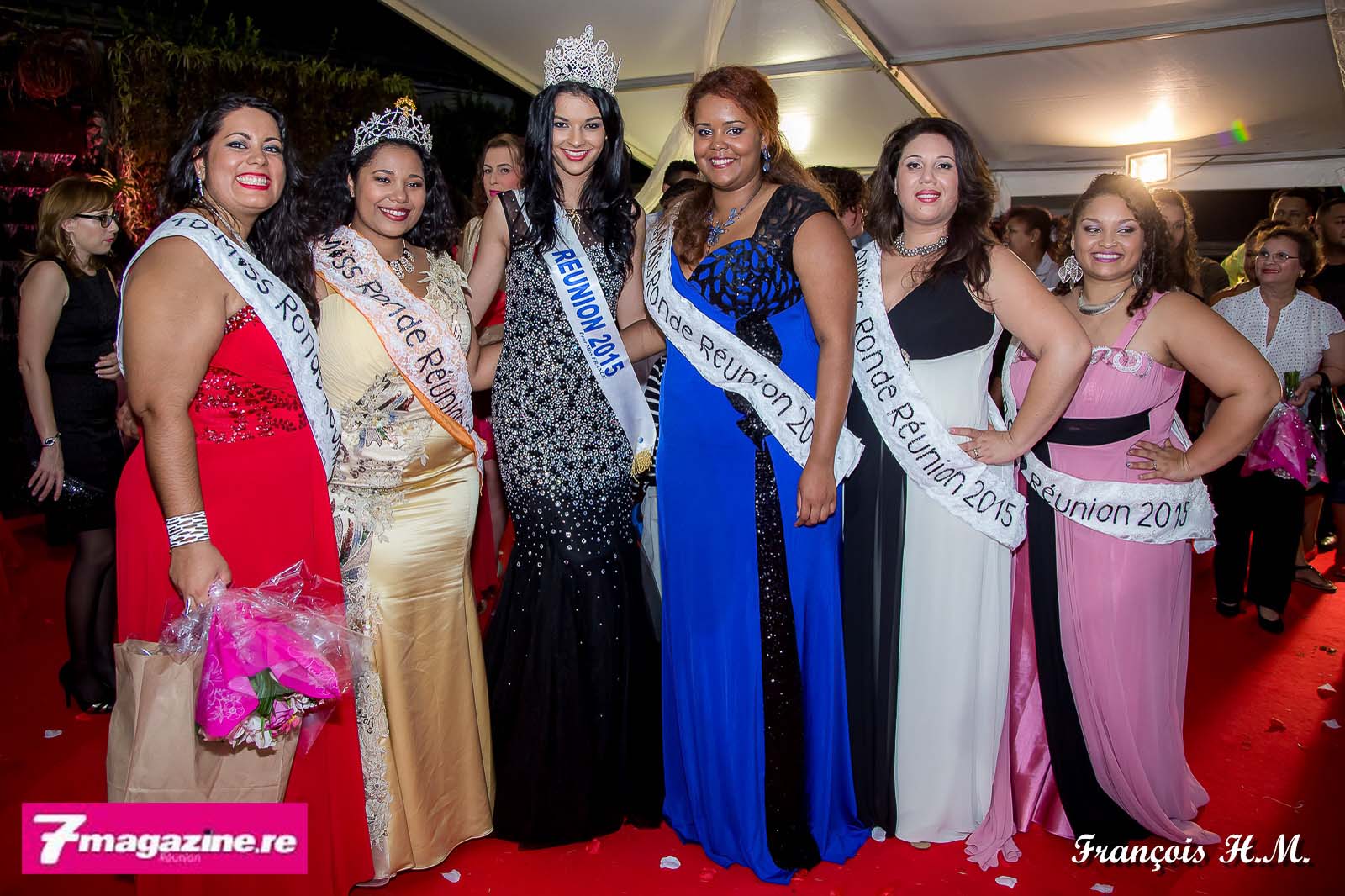 Azuima Issa, Miss Réunion 2015, était là pour soutenir les candidates, elle faisait partie du jury