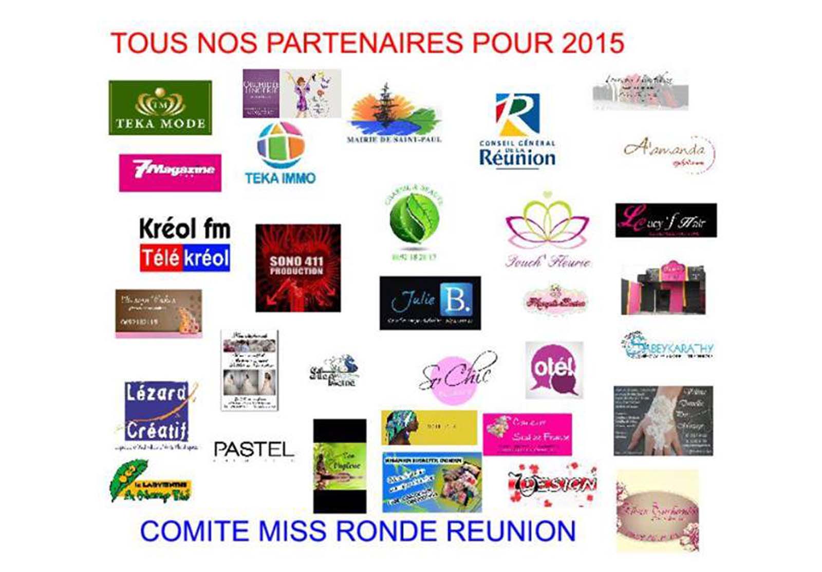 Miss Ronde Réunion 2015<br>Sidji Rouag élue