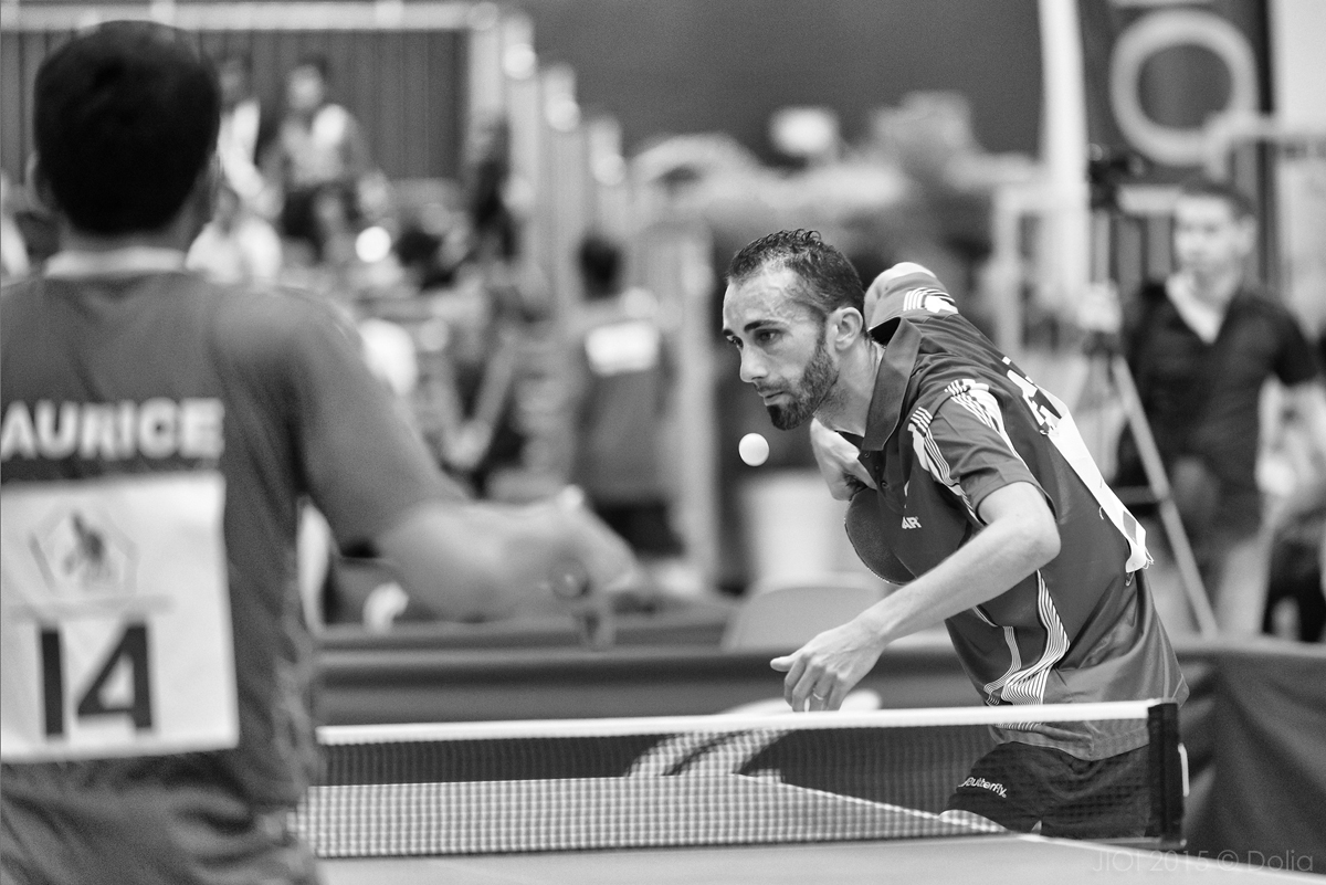 Jeux des Iles<br>Tennis de table, les photos