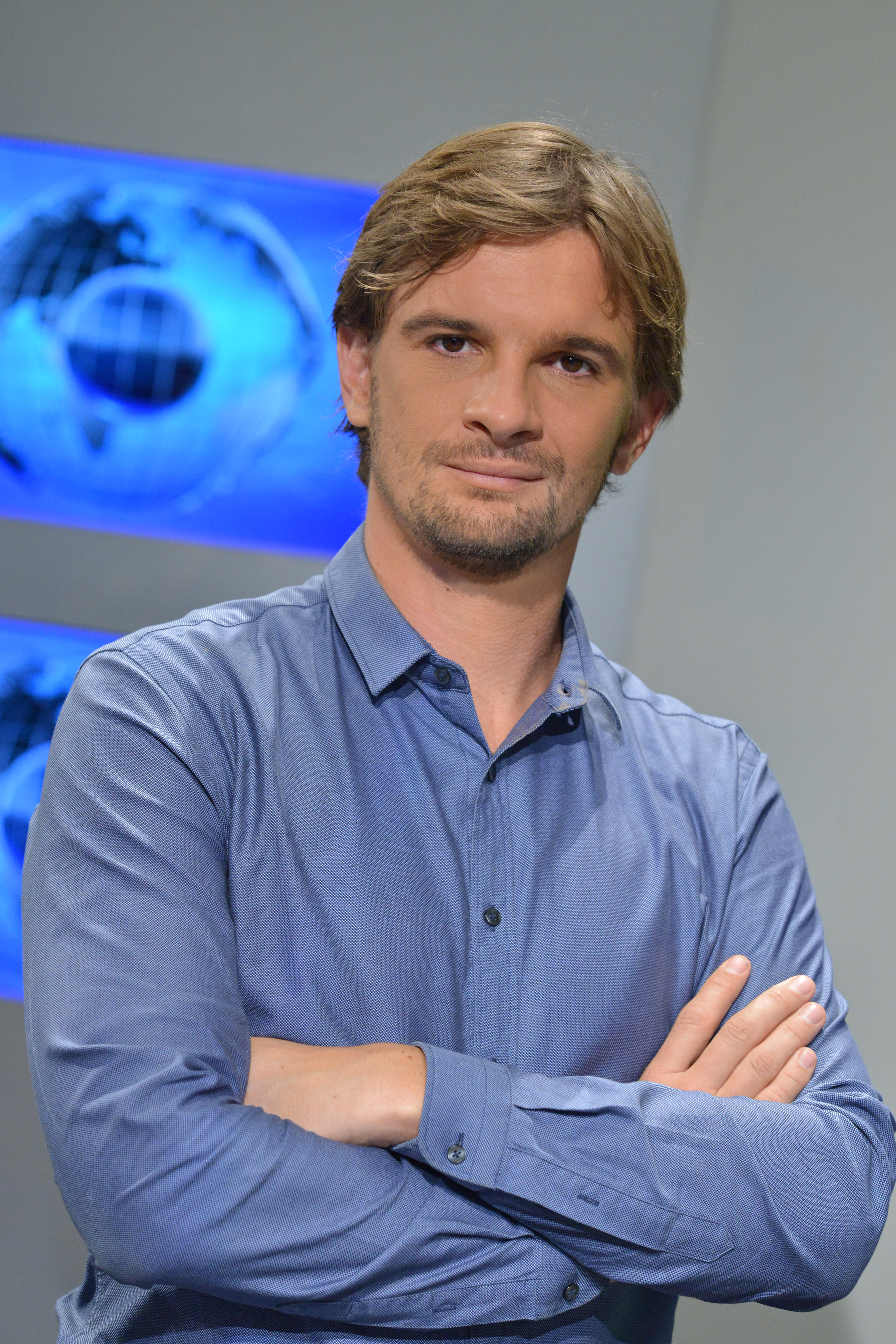 Nicolas Delacroix, le directeur d'antenne