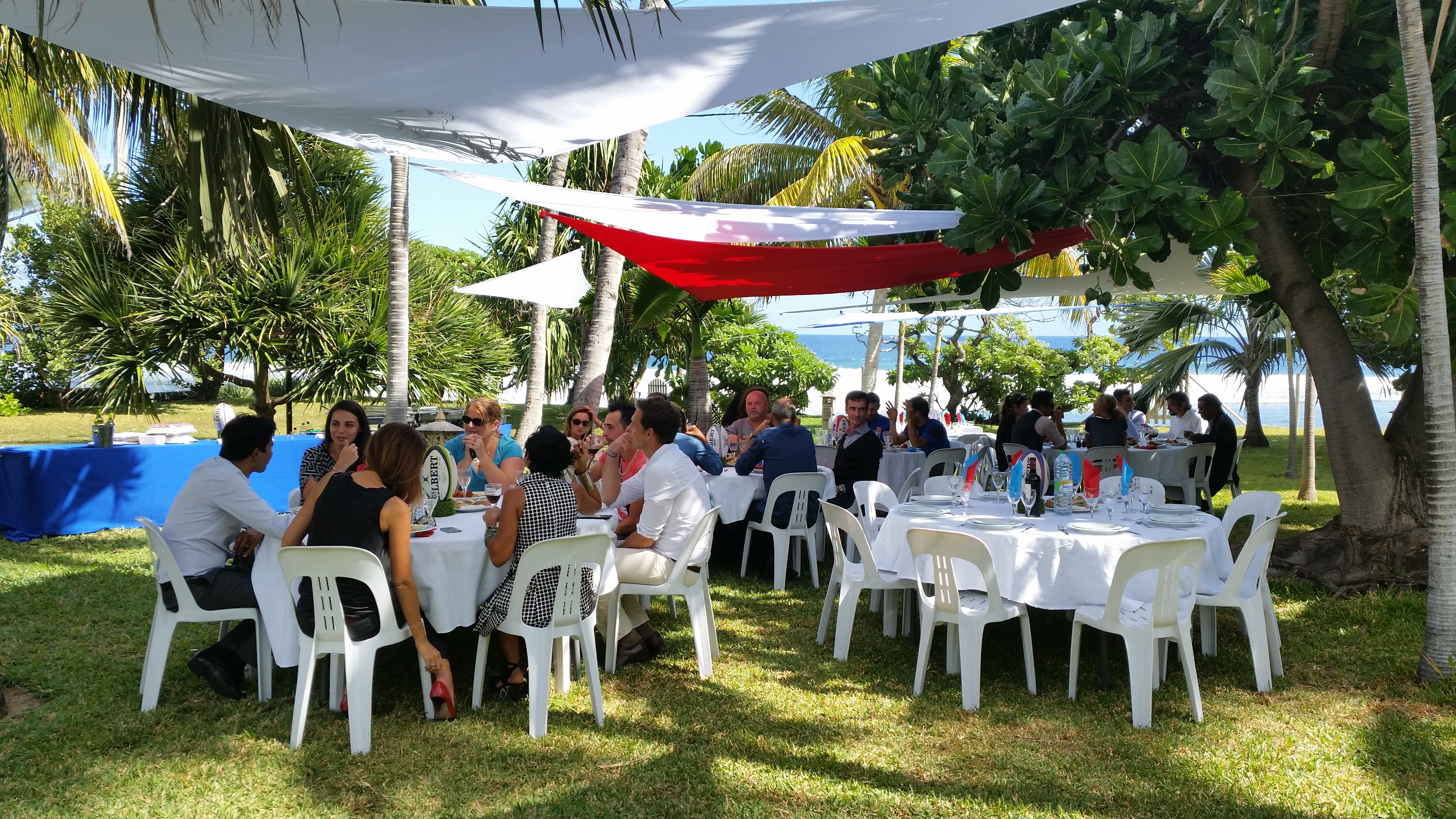 C'est dans une belle villa en bord de mer qu'a eu lieu la présentation de la grille de rentrée