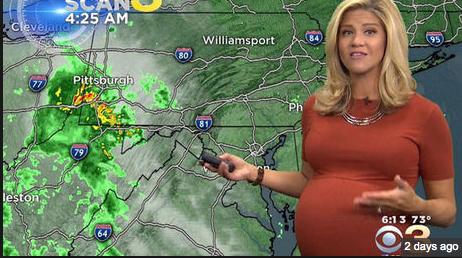 Injuriée par les téléspectateurs à cause de sa grossesse!