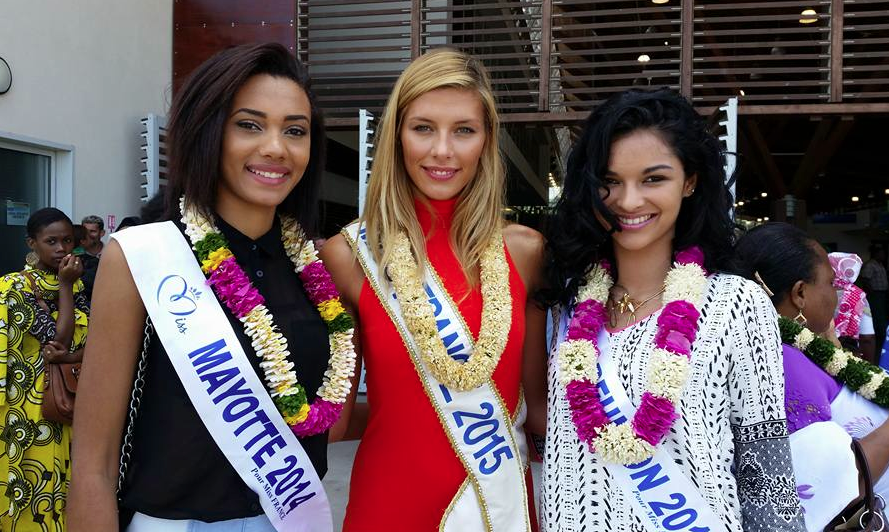 Miss France et Miss Réunion à Mayotte