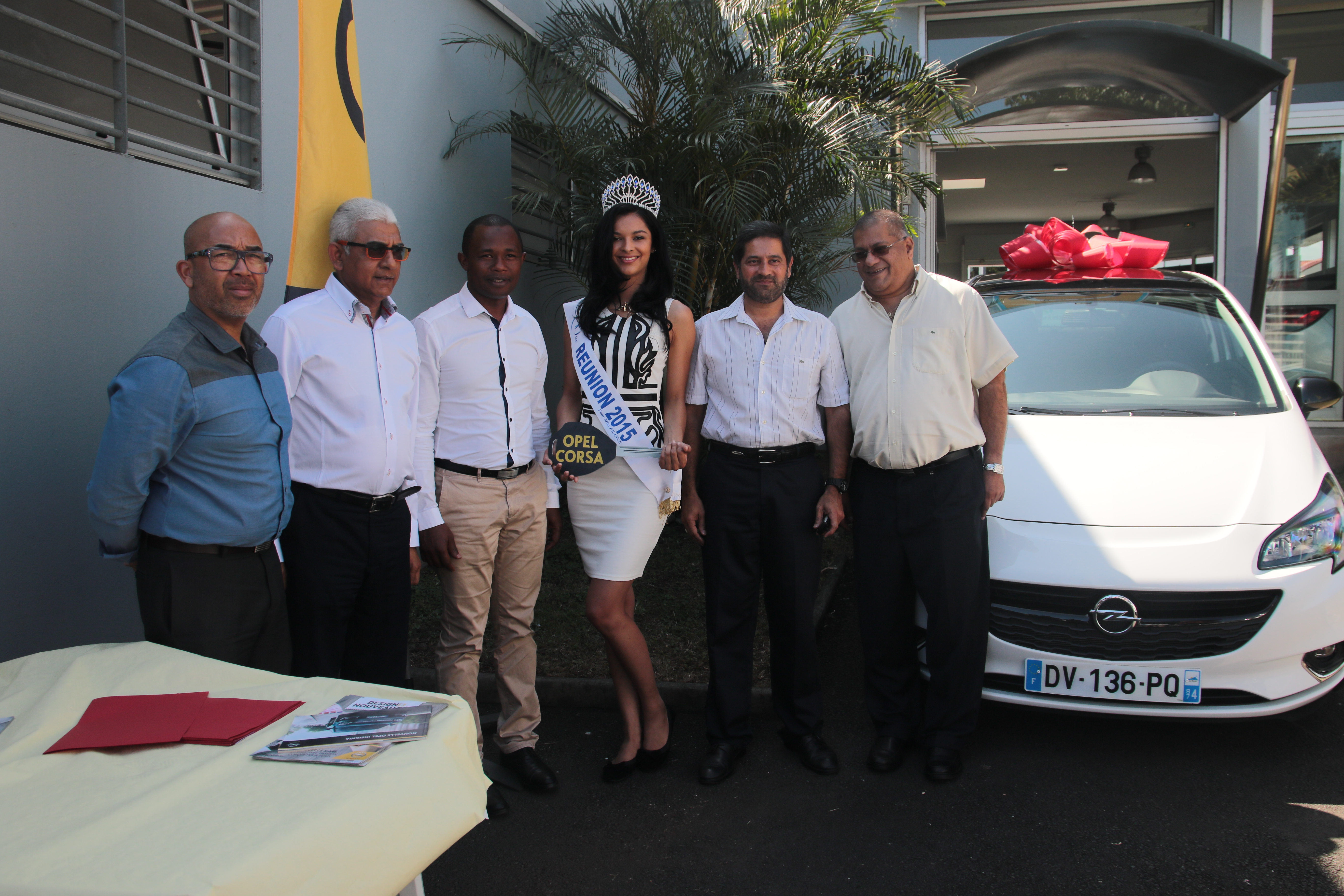 Avec l'équipe d'Opel Sogecore