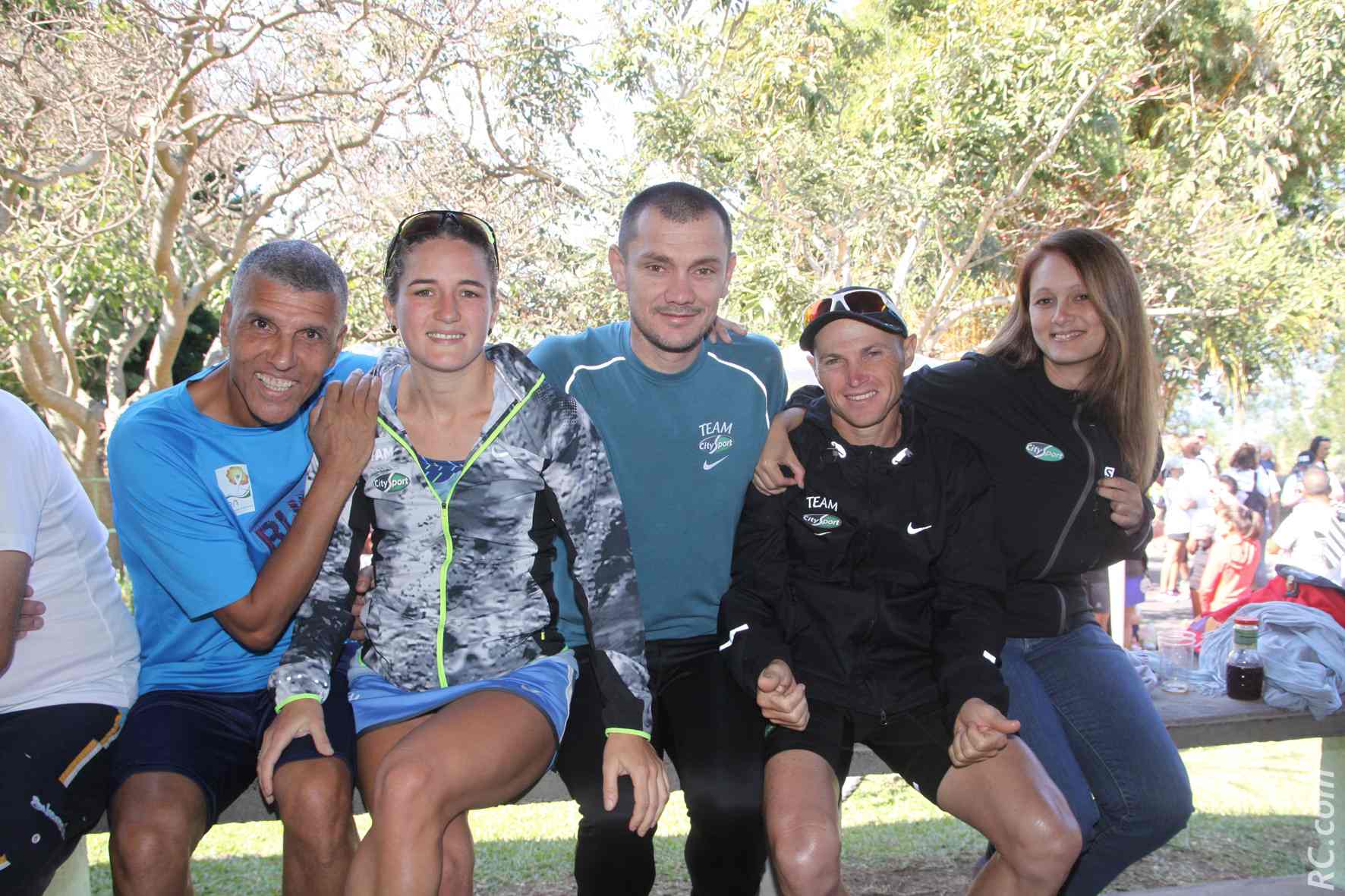 Le Team City-Sport coaché par Bertrand Vienne.