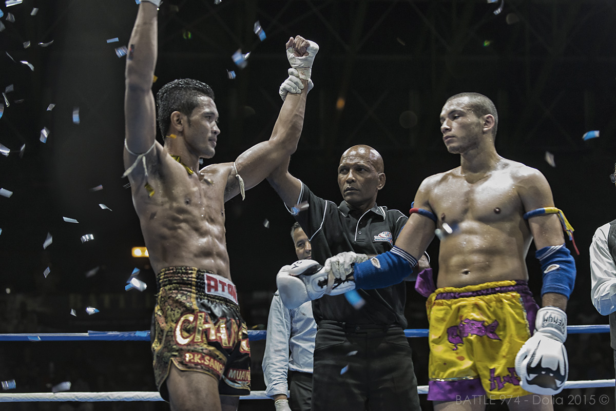 Battle 974 au Stade de l'Est<br>Le Thaïlandais Chana Jon fait fort