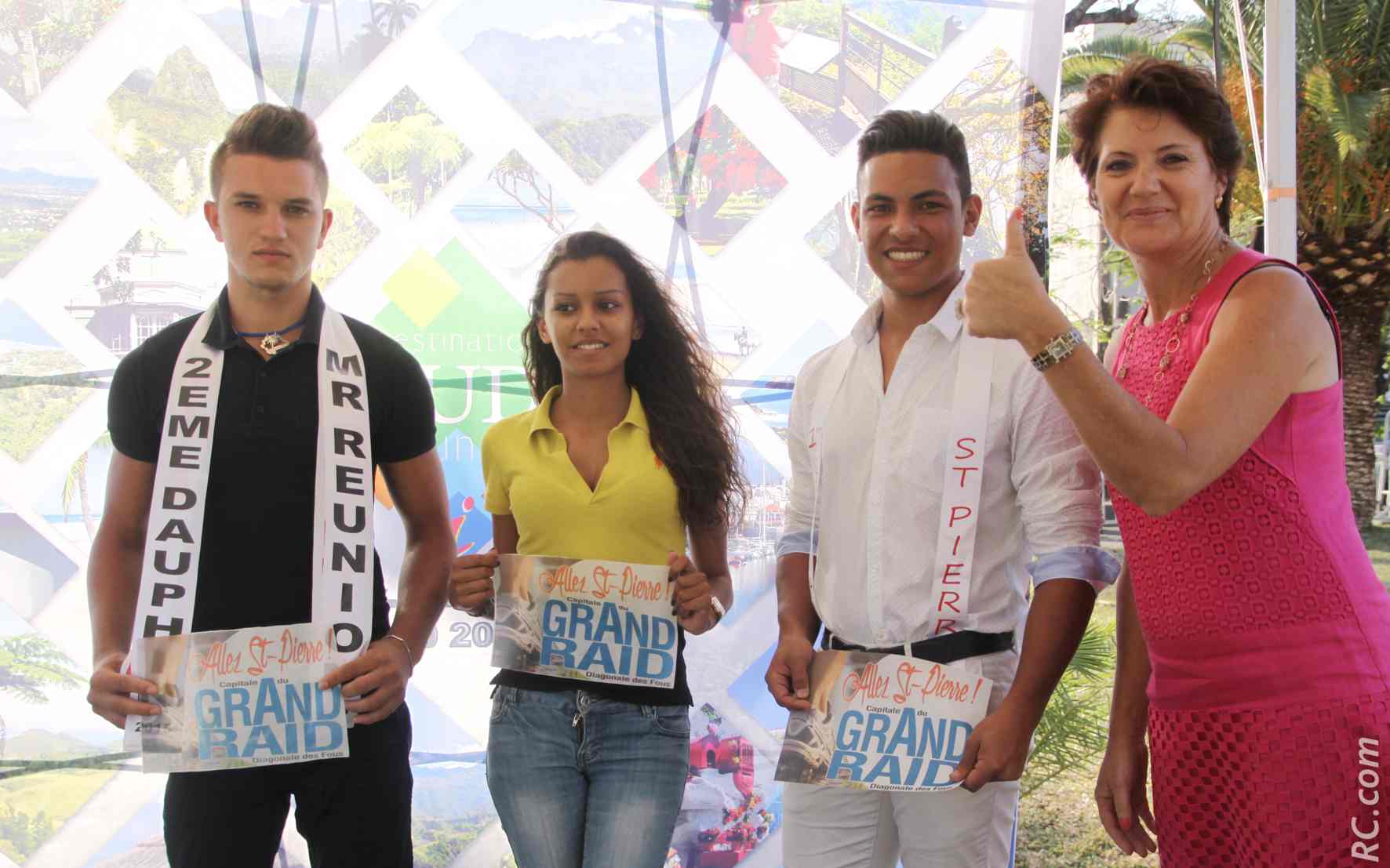 Un départ à Saint-Pierre tout en élégance