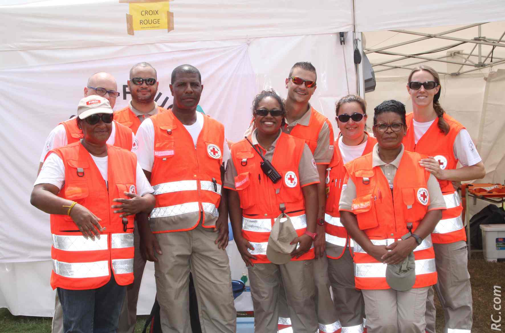 Des bobos ? Pas de problème, la Croix-Rouge veille au grain