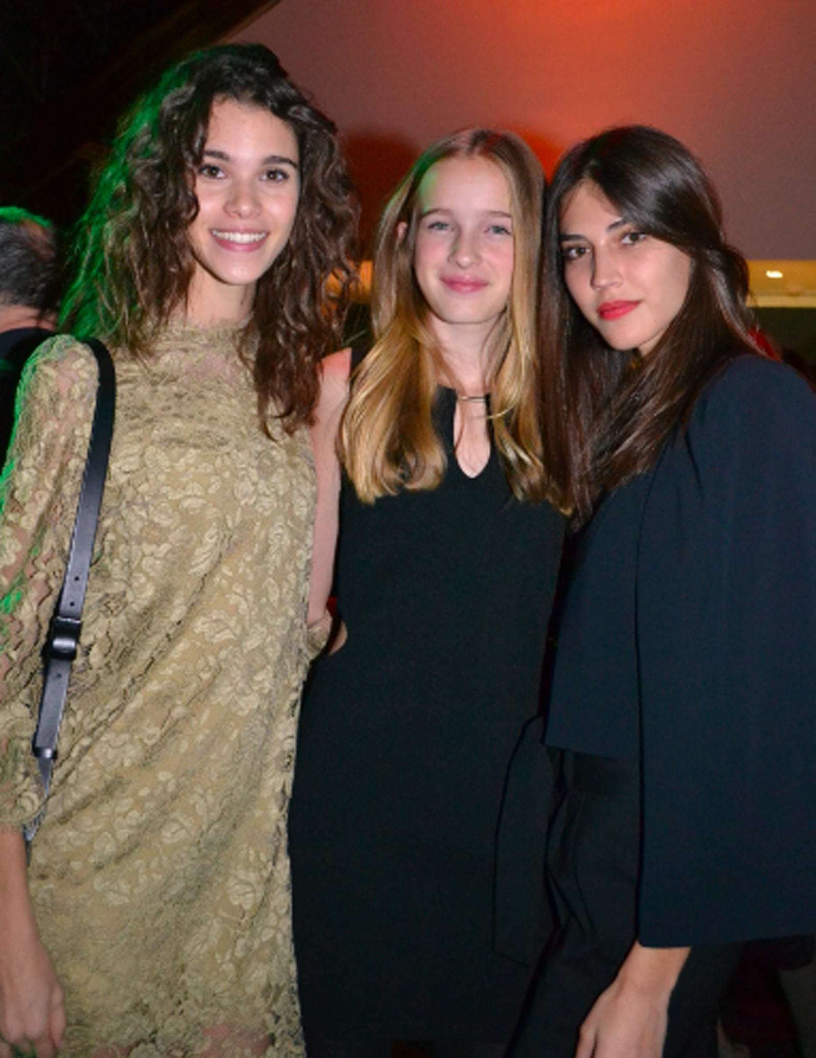 Pauline Hoareau, Léia et Marilhéa, qui avait remporté le concours Elite Model Look France il y a deux ans